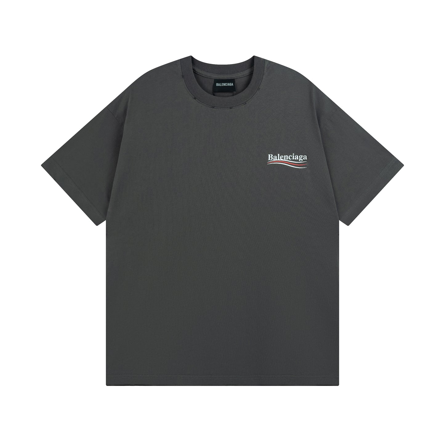 BALENCIAGA BASIC LINE GREY T-SHIRT