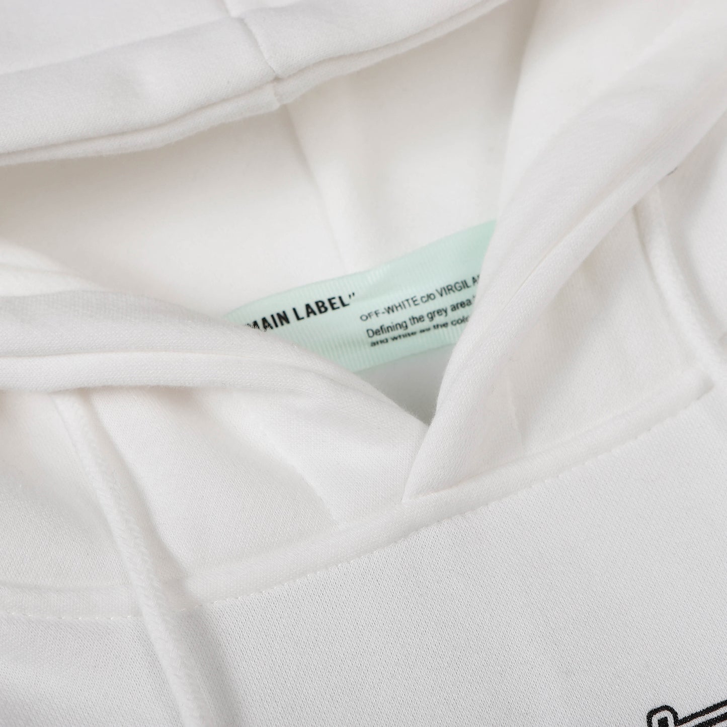 OFF WHITE ARROW RED AND WHITE HOODIE