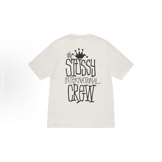 STUSSY THE CREW WHITE T-SHIRT