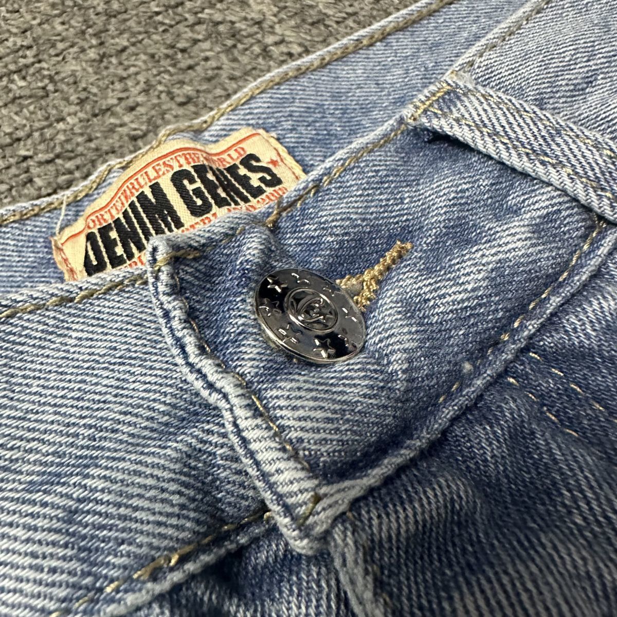 CORTEIZ ALCATRAZ JEANS SHORTS