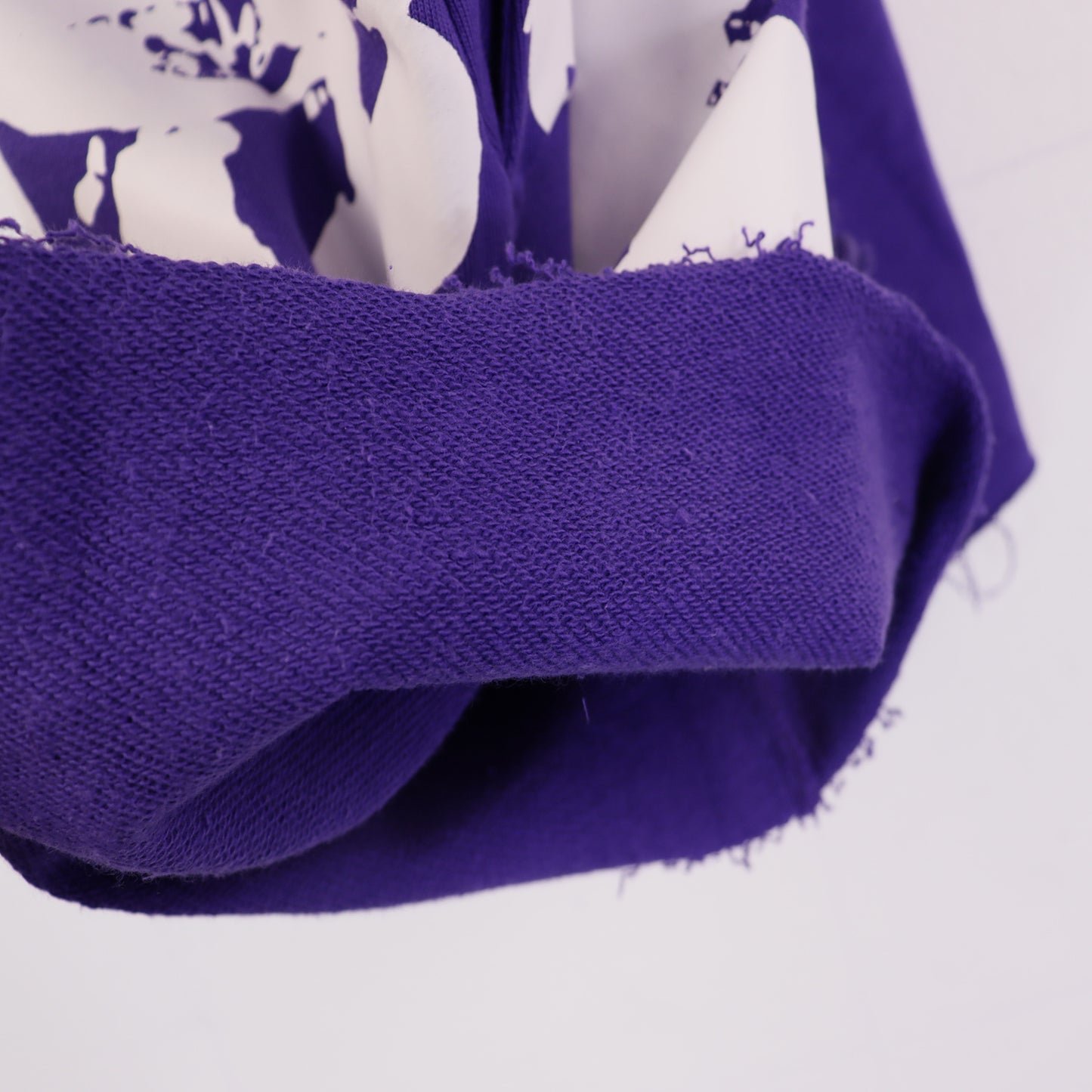 DENIM TEARS PURPLE SHORTS BIG COTTON WREATH