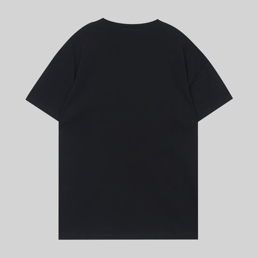 CASABLANCA CASASPORT BLACK T-SHIRT