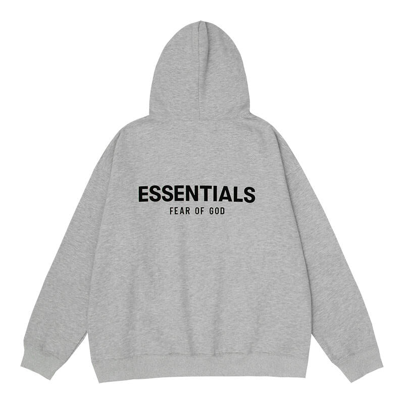 FEAR OF GODS ESSENTIALS SS22 HOODIE DARK OATMEAL