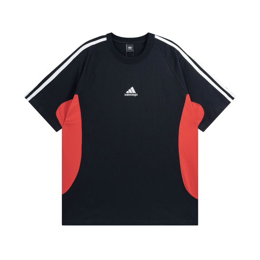BALENCIAGA X ADIDAS BLACK T-SHIRT SS23