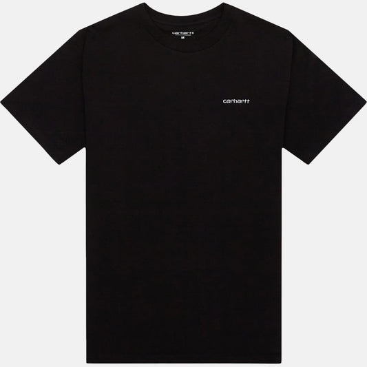 CARHARTT SMALL LOGO BLACK T-SHIRT