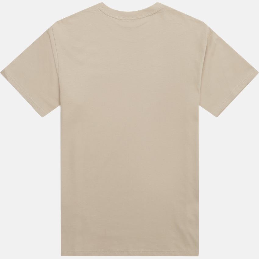 CARHARTT SMALL LOGO BEIGE T-SHIRT