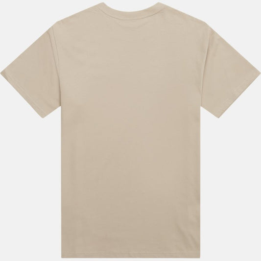 CARHARTT SMALL LOGO BEIGE T-SHIRT