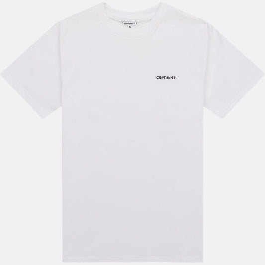 CARHARTT SMALL LOGO WHITE T-SHIRT