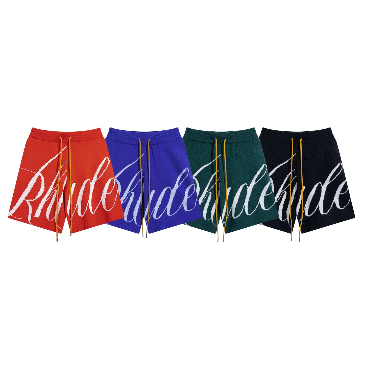 RHUDE KNIT SHORTS PANTS