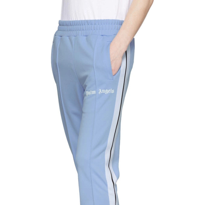 PALM ANGELS BABY BLUE PANTS