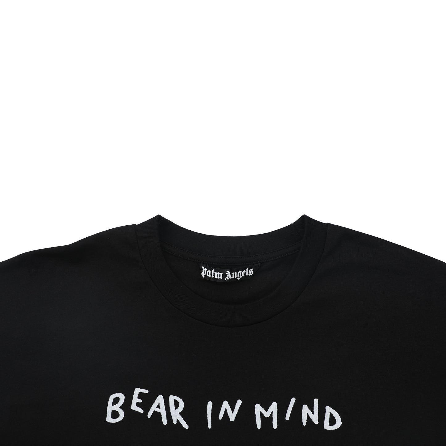 PALM ANGELS BEAR IN MY MIND BLACK T-SHIRT