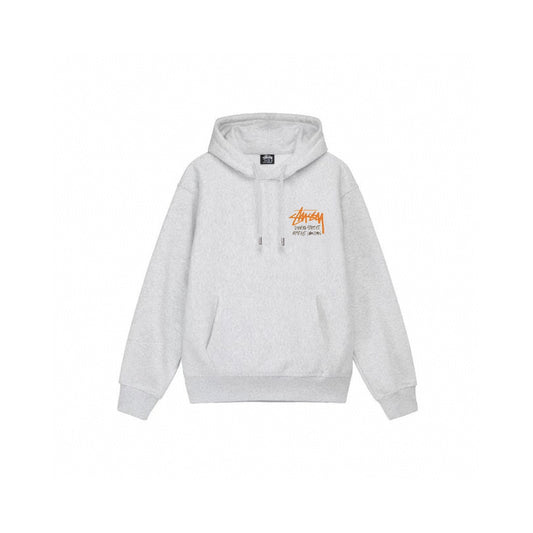 STUSSY DOVER STREET GREY HOODIE