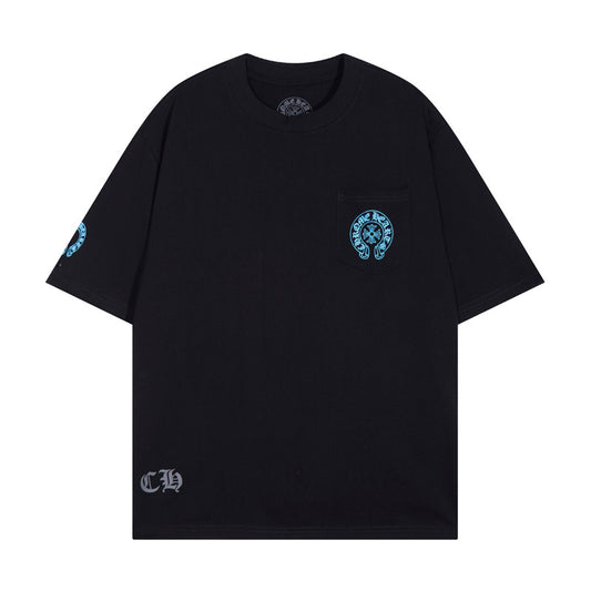 CHROME HEARTS TRIPLE CROSS BLACK T-SHIRT