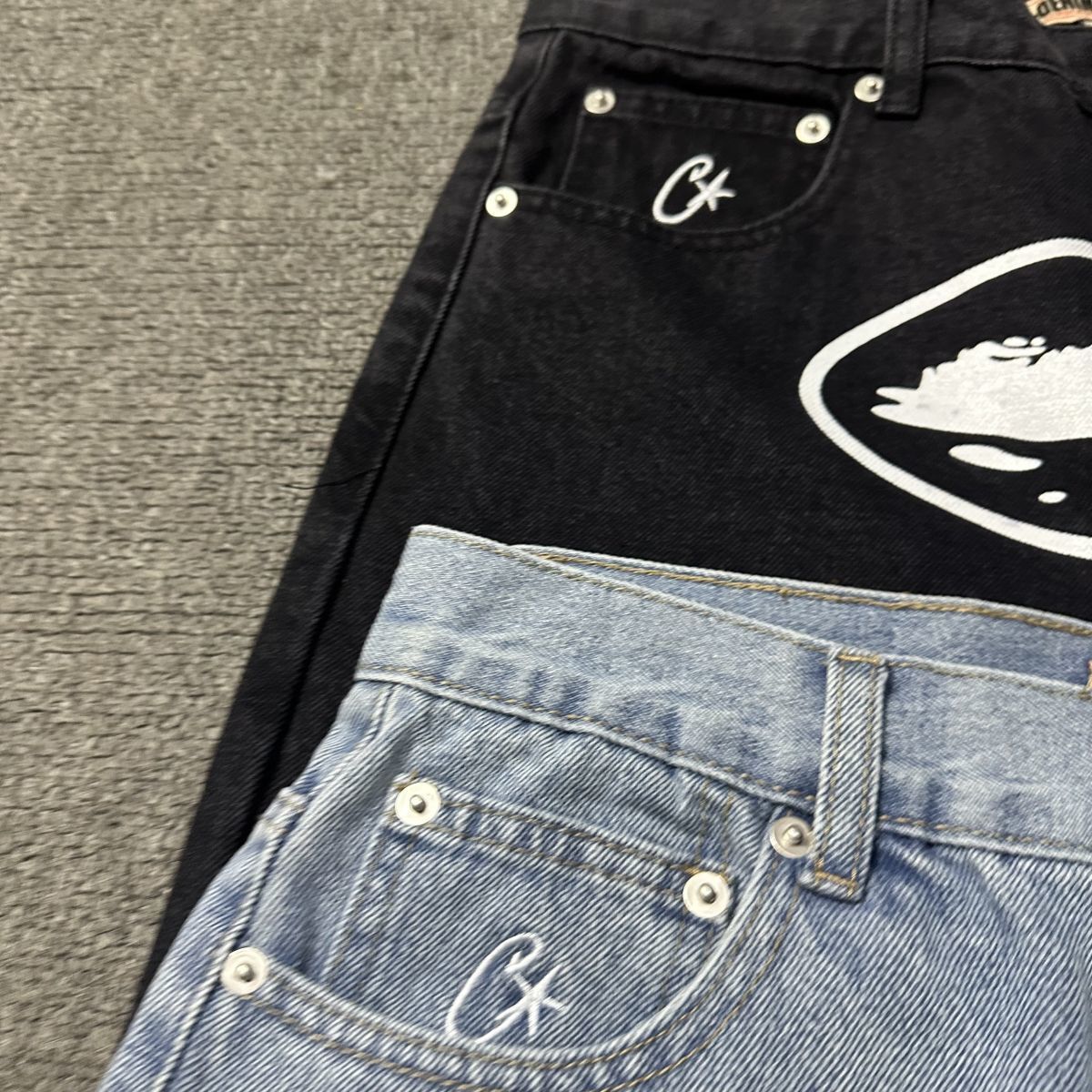 CORTEIZ ALCATRAZ JEANS SHORTS