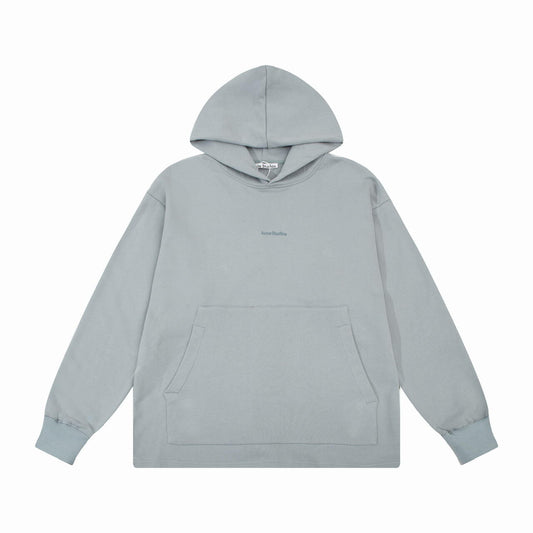 ACNE STUDIOS BASIC STEEL GREY HOODIE