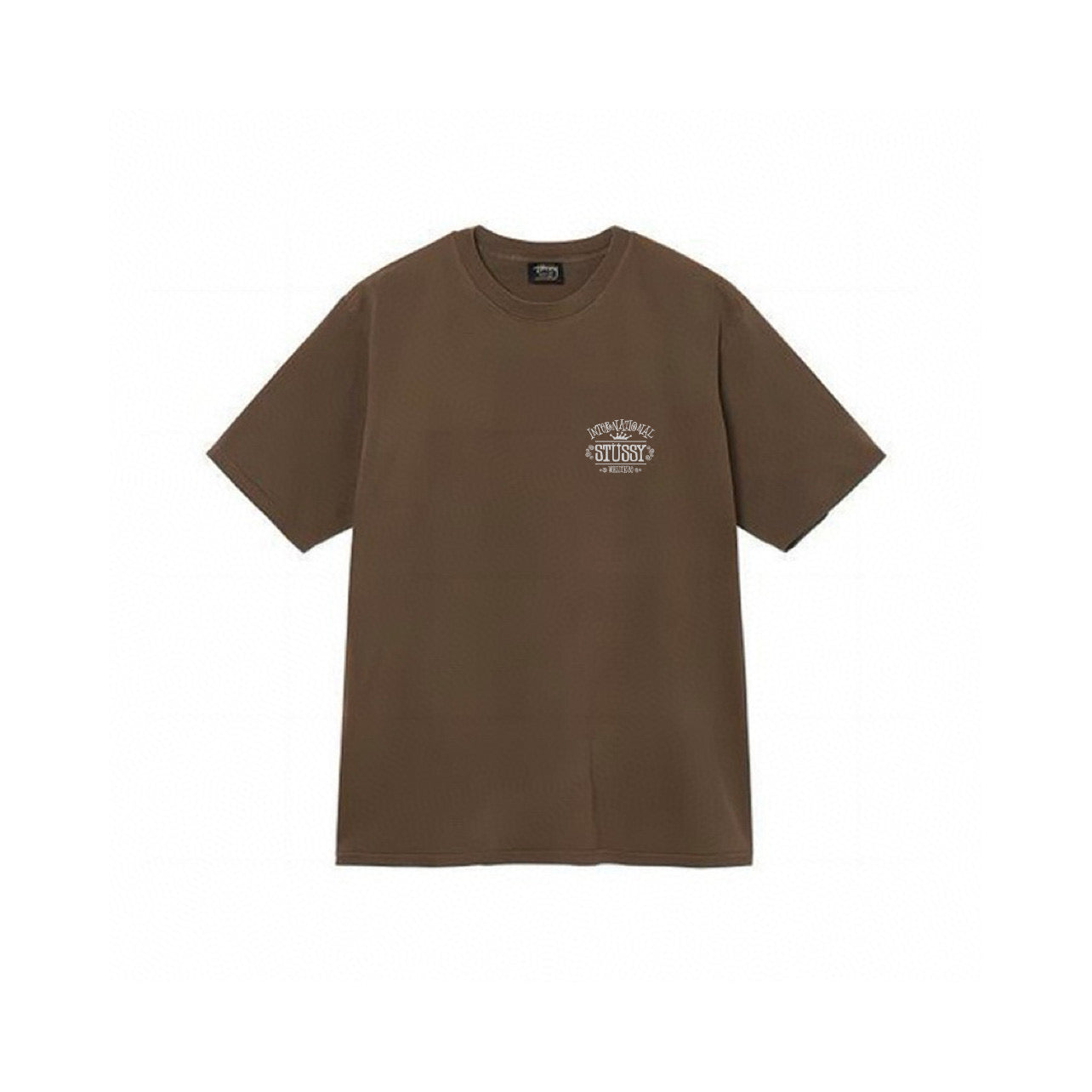 STUSSY INTERNATIONAL BROWN T-SHIRT