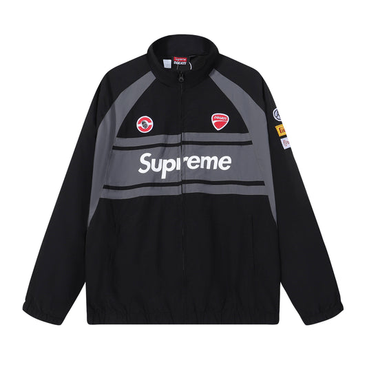 SUPREME X DUCATI BLACK TRACK JACKET