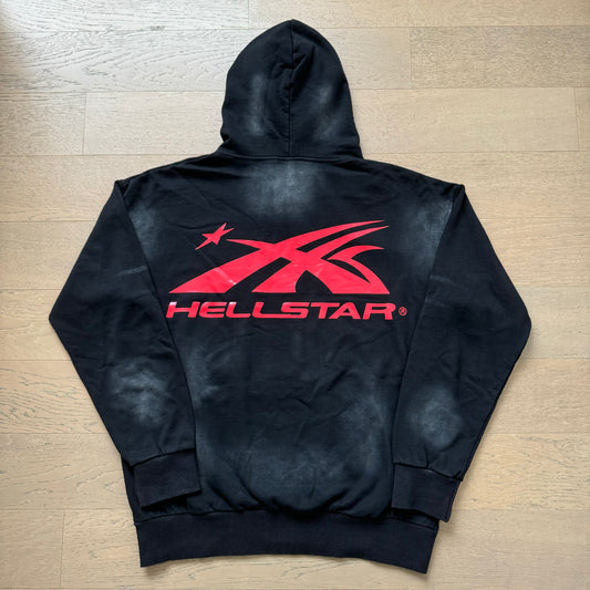 HELLSTAR STARSHIRT BLACK HOODIE