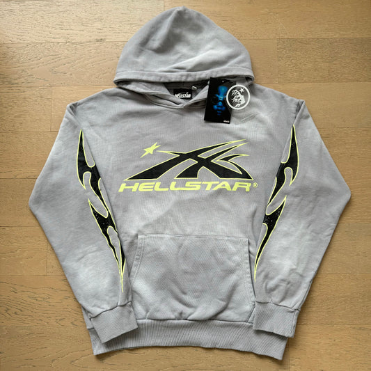 HELLSTAR SPORTS CORE LOGO GREY HOODIE