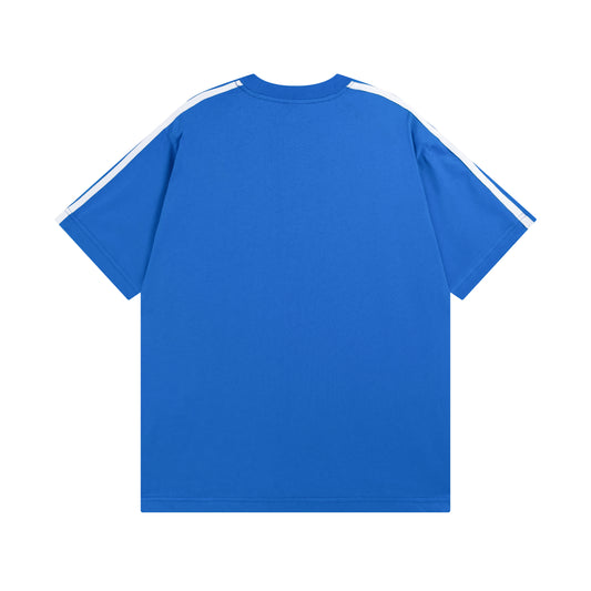 BALENCIAGA X ADIDAS BLUE T-SHIRT SS22