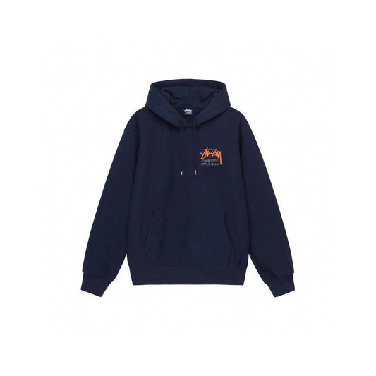 STUSSY DOVER STREET BLUE HOODIE