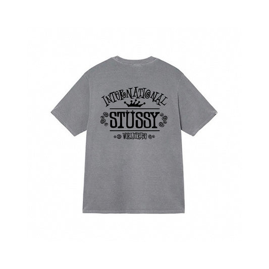 STUSSY INTERNATIONAL GREY T-SHIRT