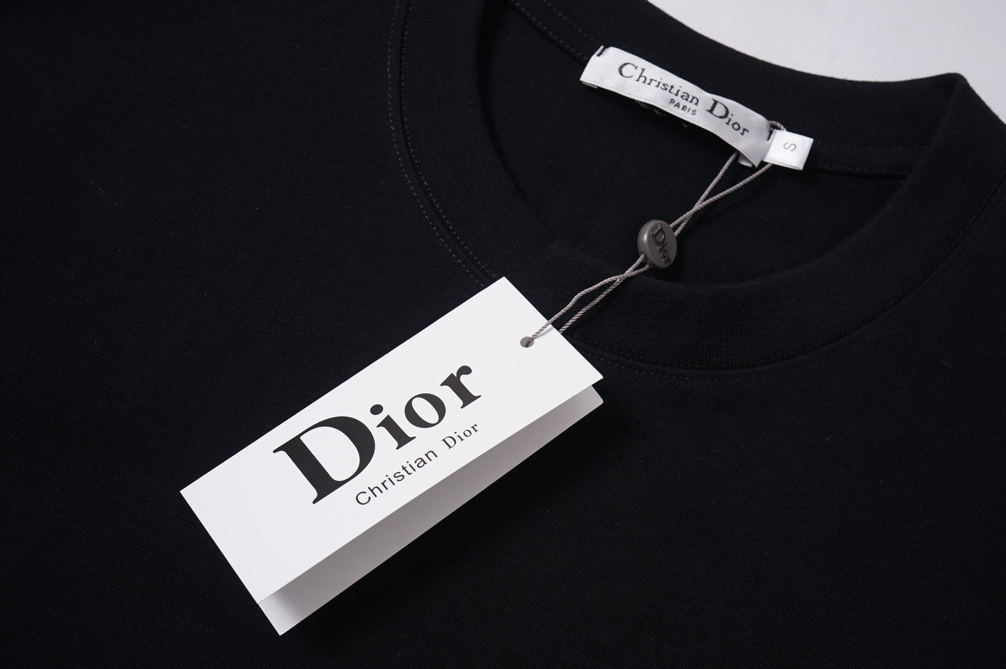 DIOR CD ICON BLACK T-SHIRT