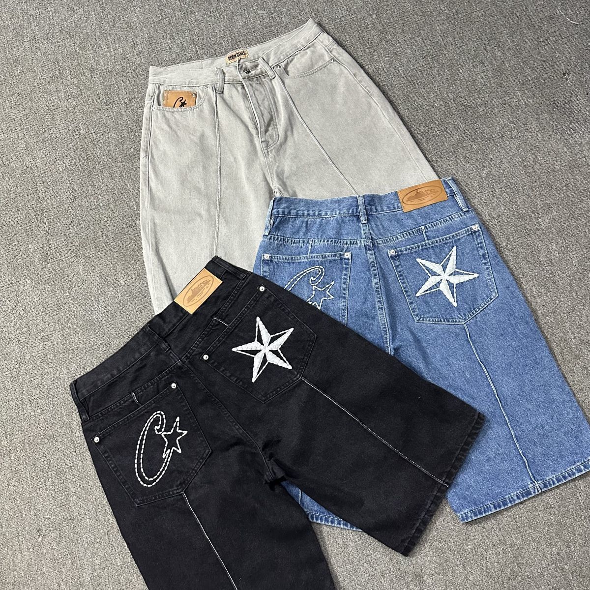 CORTEIZ JEANS SHORTS