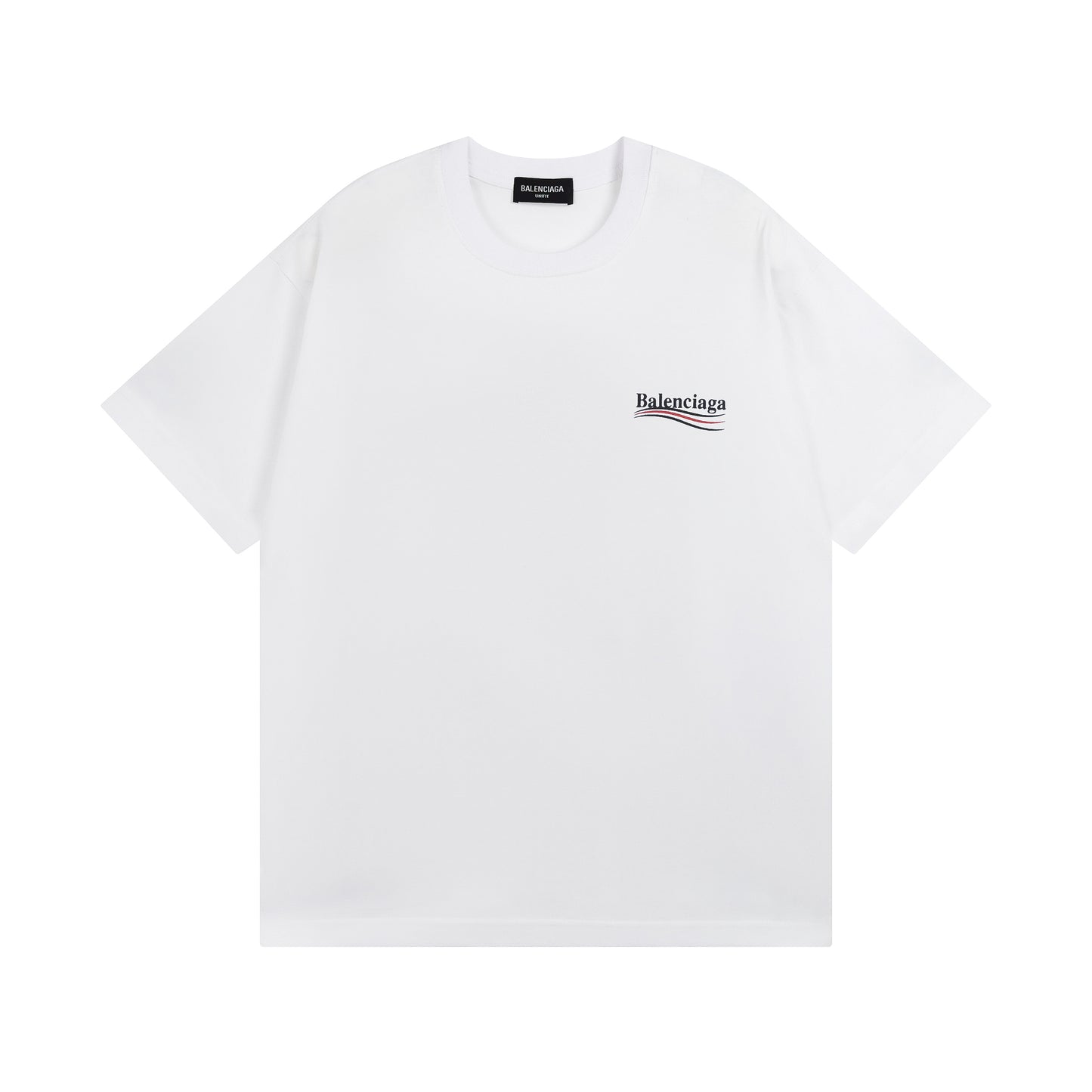 BALENCIAGA BASIC LINE WHITE T-SHIRT