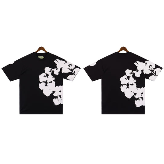 DENIM TEARS BLACK TRACKSUIT BIG COTTON WREATH