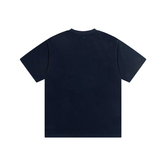 AMI PARIS FULL DARK BLUE T-SHIRT