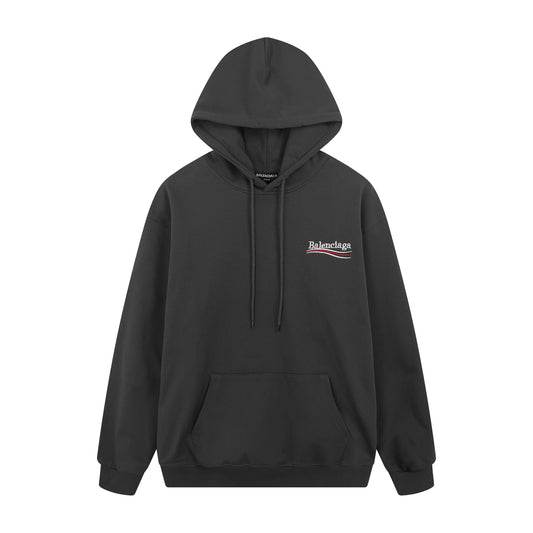 BALENCIAGA BASIC LINE BLACK HOODIE