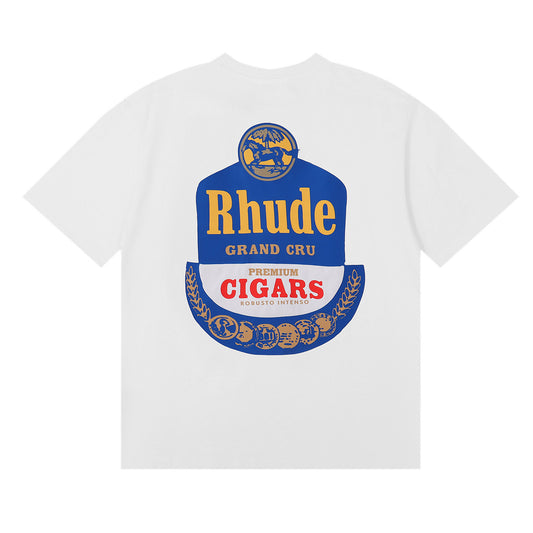 RHUDE GRAND CRU WHITE T-SHIRT