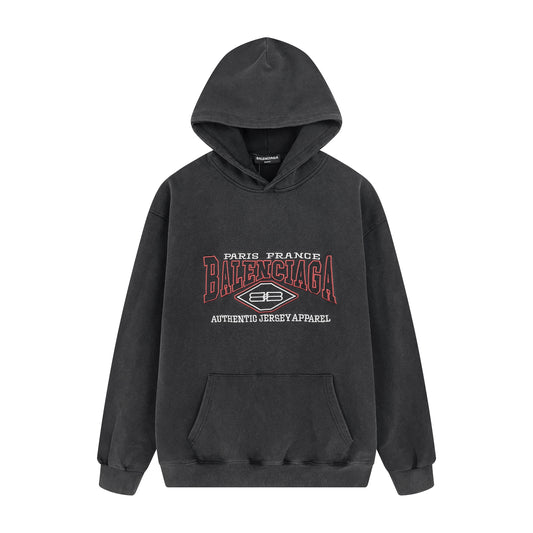 BALENCIAGA AUTHENTIC JERSEY APPAREAL HOODIE