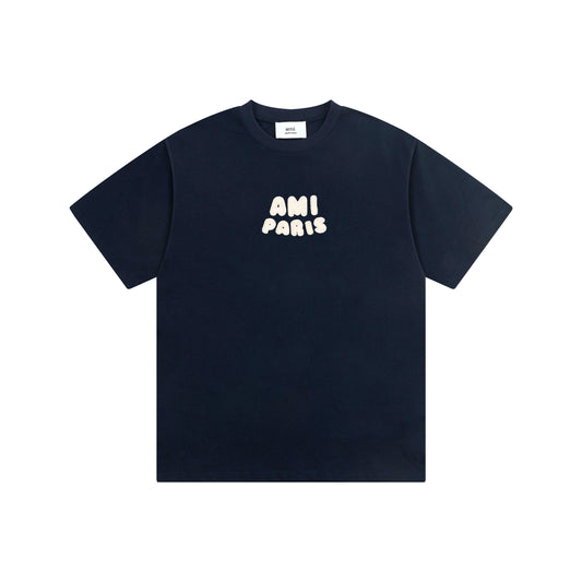 AMI PARIS AMI PARIS BLUE T-SHIRT