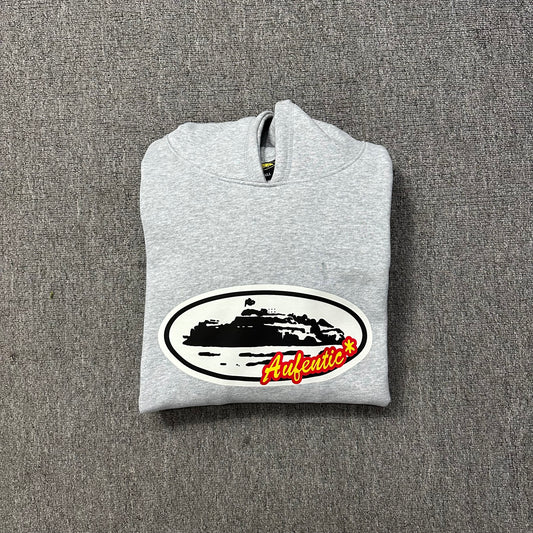 CORTEIZ ALCATRAZ AUTENTIC GREY HOODIE