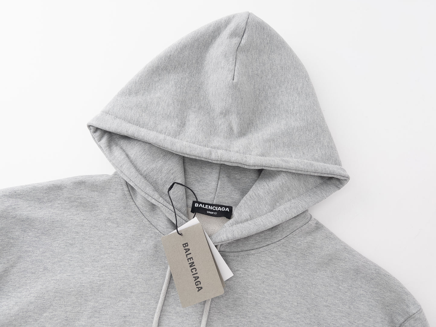 BALENCIAGA BASIC LINE GREY HOODIE
