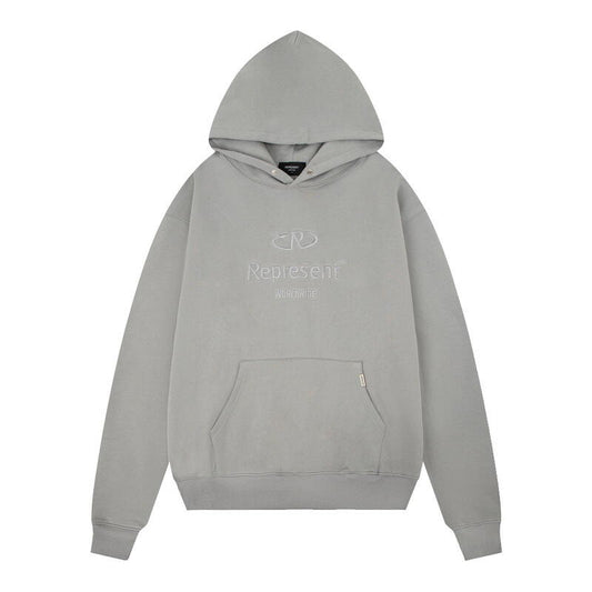 REPRESENT WORLWIDE GREY  HOODIE