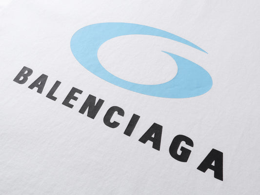 BALENCIAGA LOOP SPORT ICON WHITE T-SHIRT