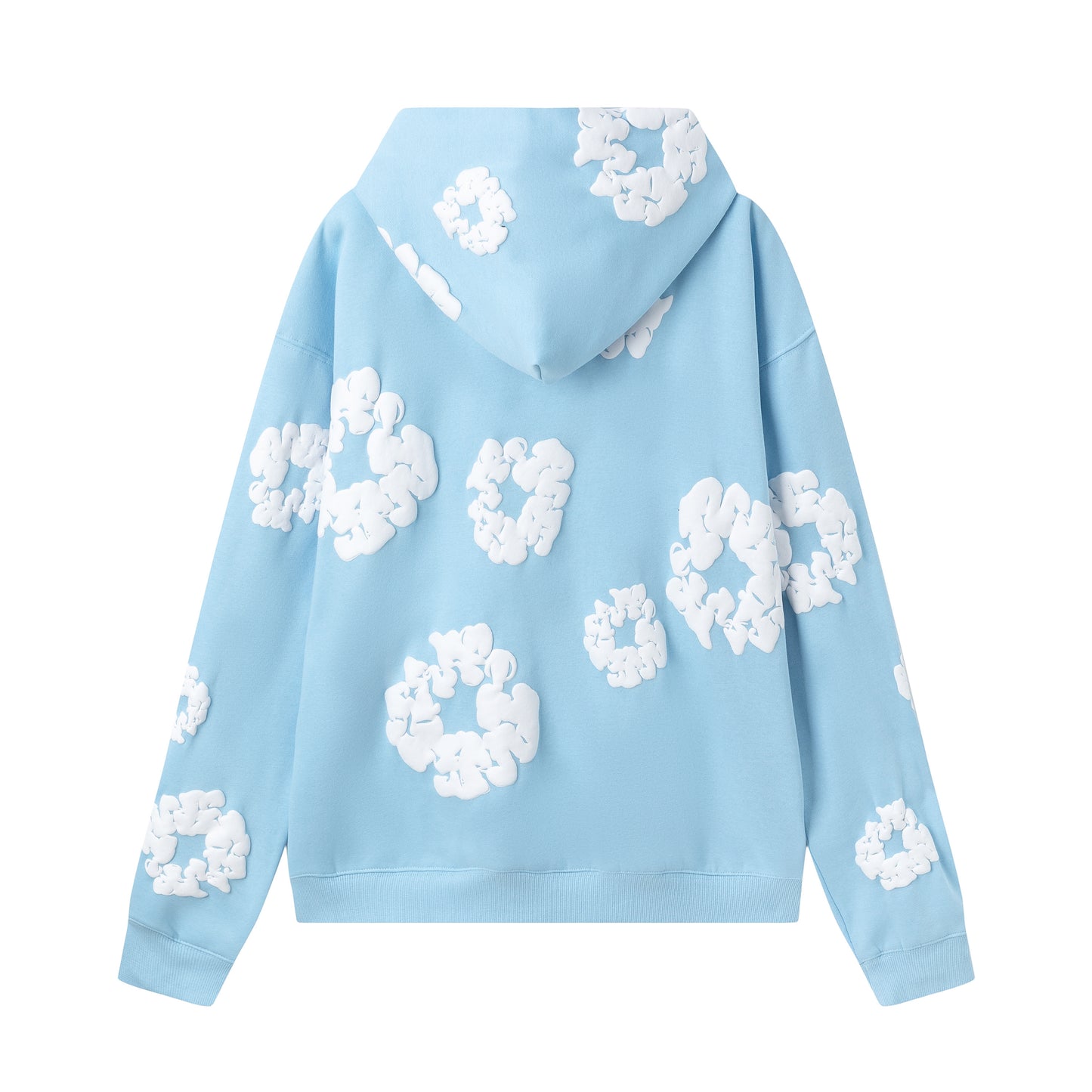 DENIM TEARS SKY BLUE HOODIE