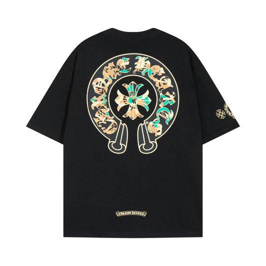 CHROME HEARTS CEMENTERY BLACK T-SHIRT