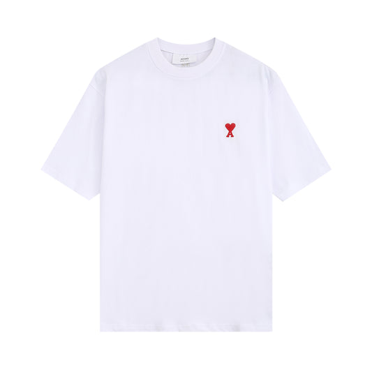 AMI PARIS BASIC WHITE T-SHIRT