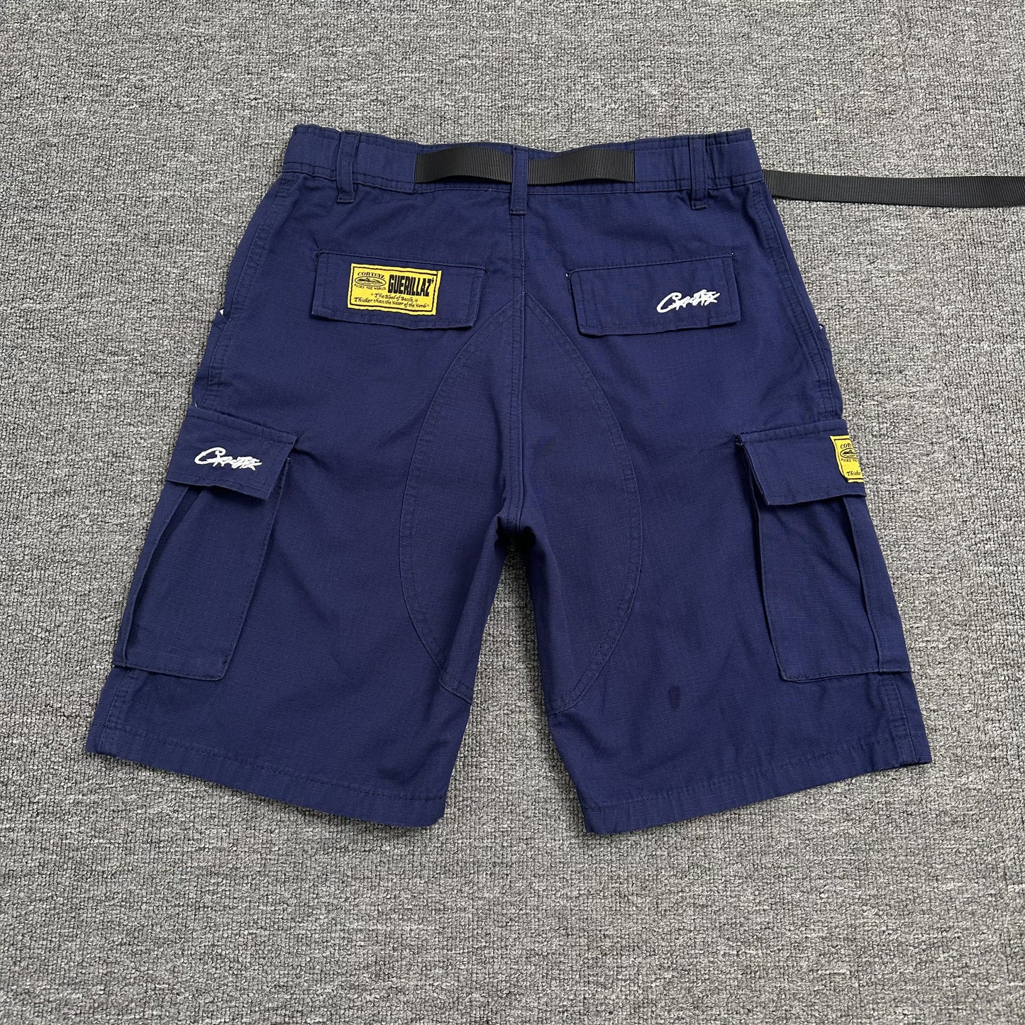 CORTEIZ BLUE CARGO SHORTS