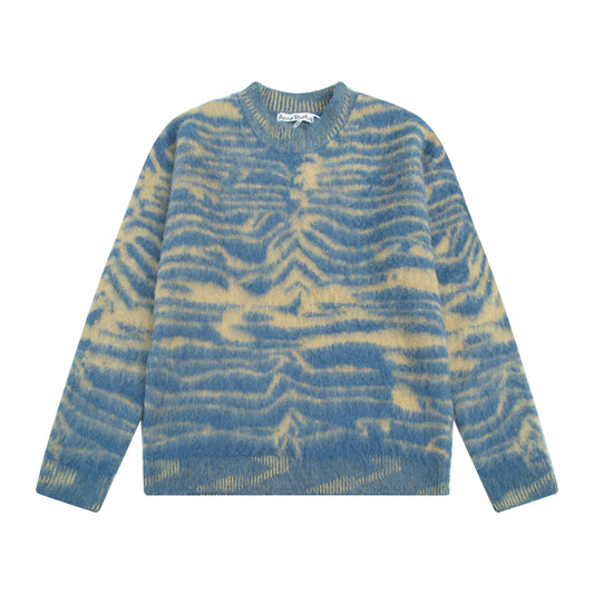 ACNE STUDIOS JACQUARD CREWNECK SWEATER