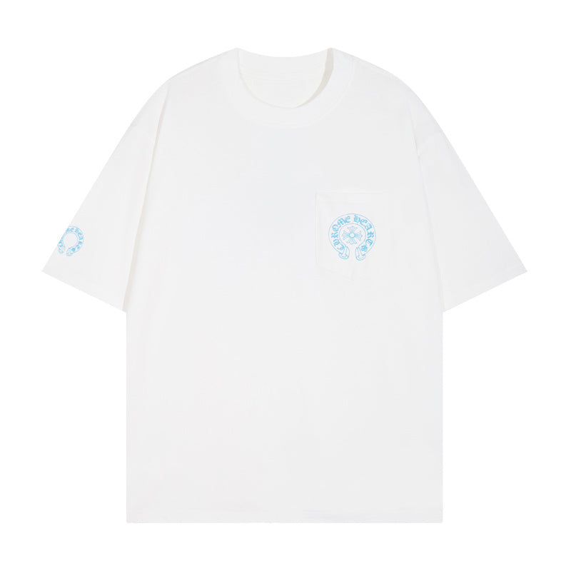 CHROME HEARTS TRIPLE CROSS WHITE T-SHIRT