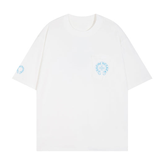 CHROME HEARTS TRIPLE CROSS WHITE T-SHIRT