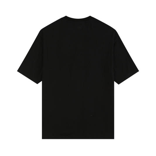 AMI PARIS BASIC BLACK T-SHIRT