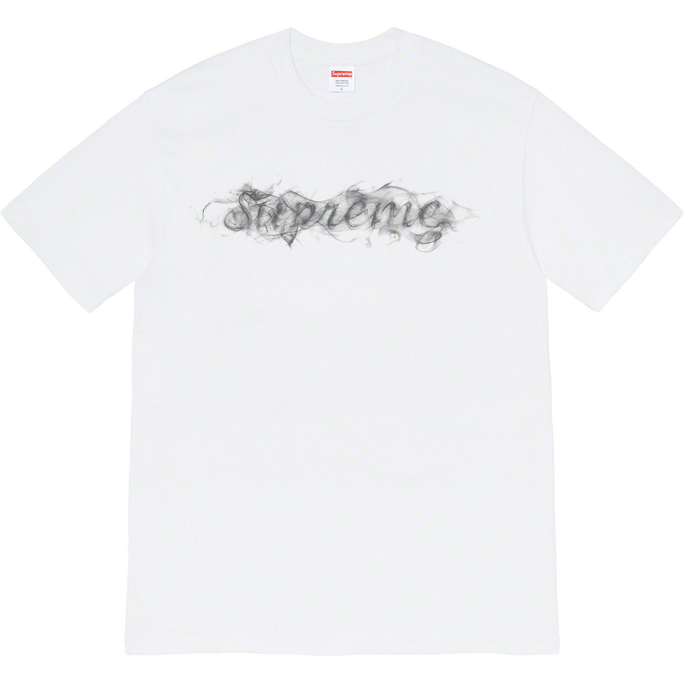 SUPREME SMOKE WHITE T-SHIRT
