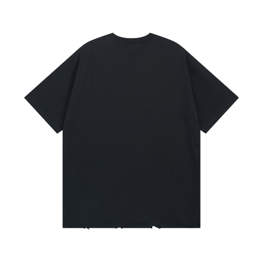 BALENCIAGA LOOP SPORT ICON BLACK T-SHIRT