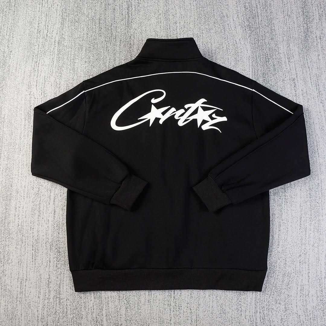 CORTEIZ JACKET BLACK AND WHITE JACKET